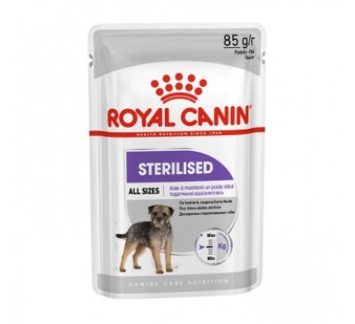 Royal Canin Dog All Sizes Sterilised Pate 85gr